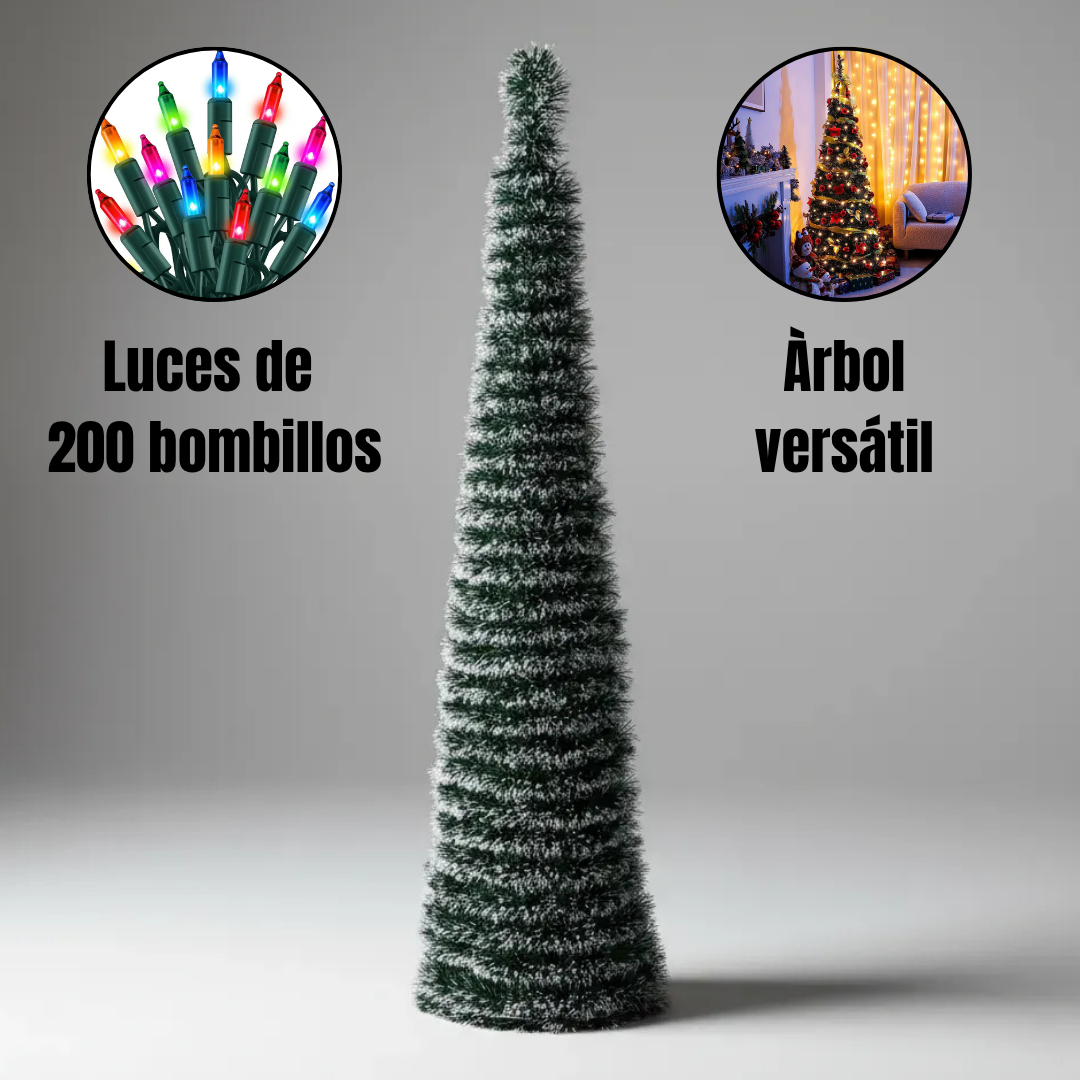 Tu kit navideño completo: árboles y luces en minutos