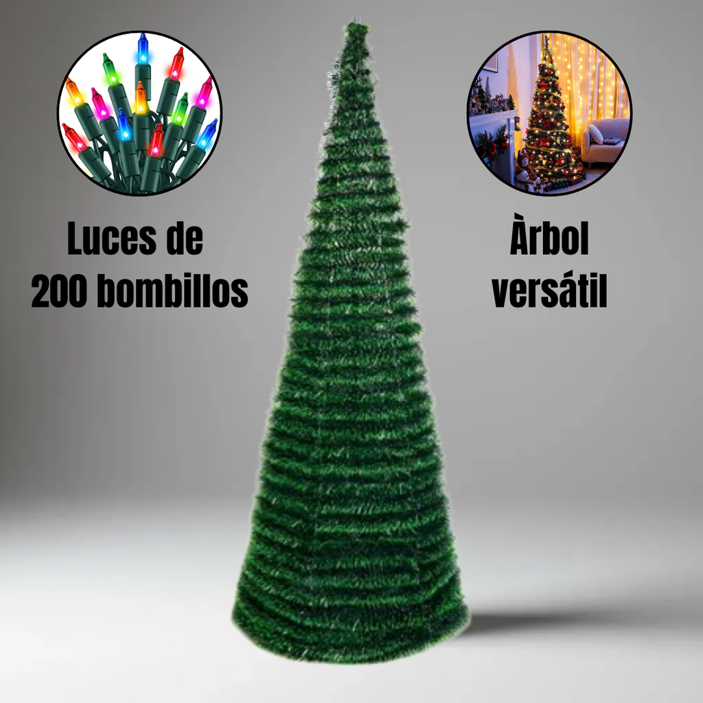 Tu kit navideño completo: árboles y luces en minutos
