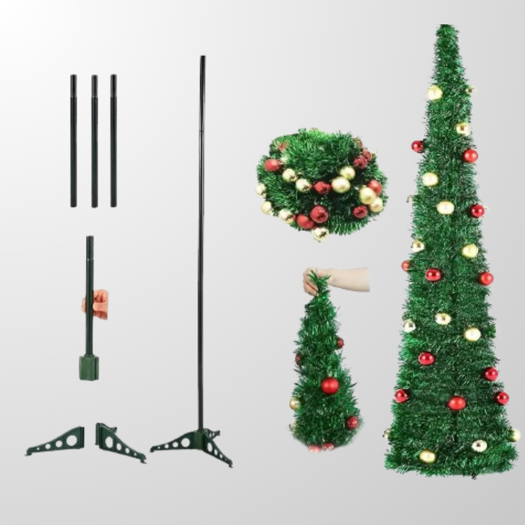 Tu kit navideño completo: árboles y luces en minutos
