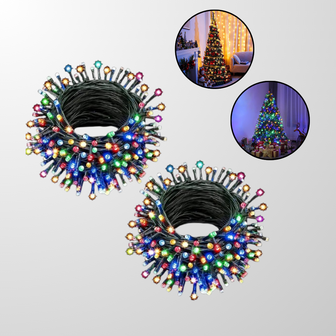 Tu kit navideño completo: árboles y luces en minutos