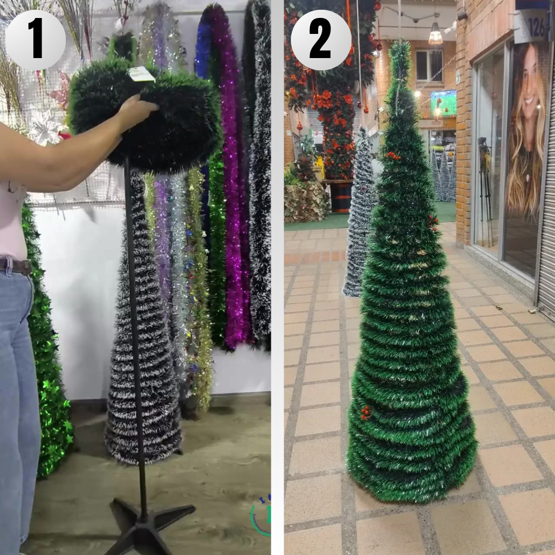 Tu kit navideño completo: árboles y luces en minutos