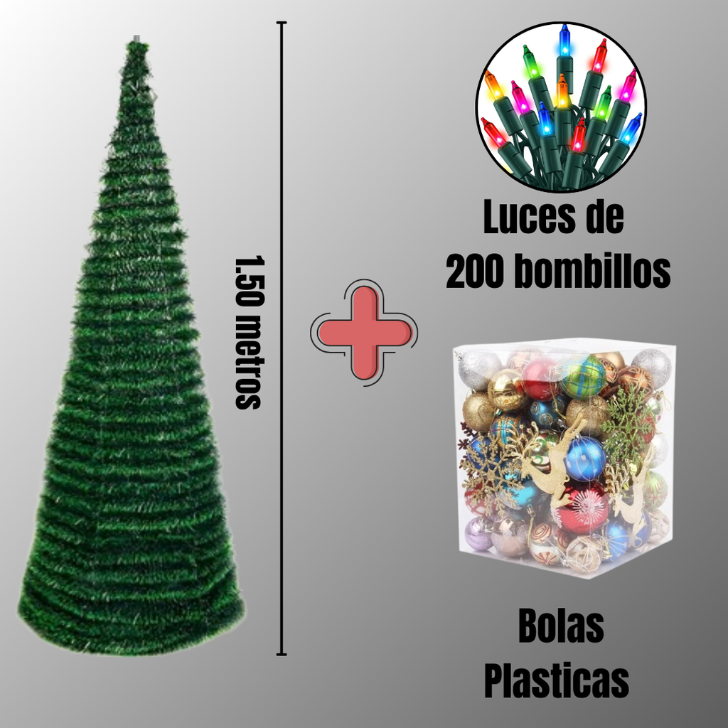 Tu kit navideño completo: árboles y luces en minutos